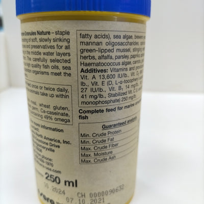 سيرا حبيبات بحرية طعام للأسماك 250 مل