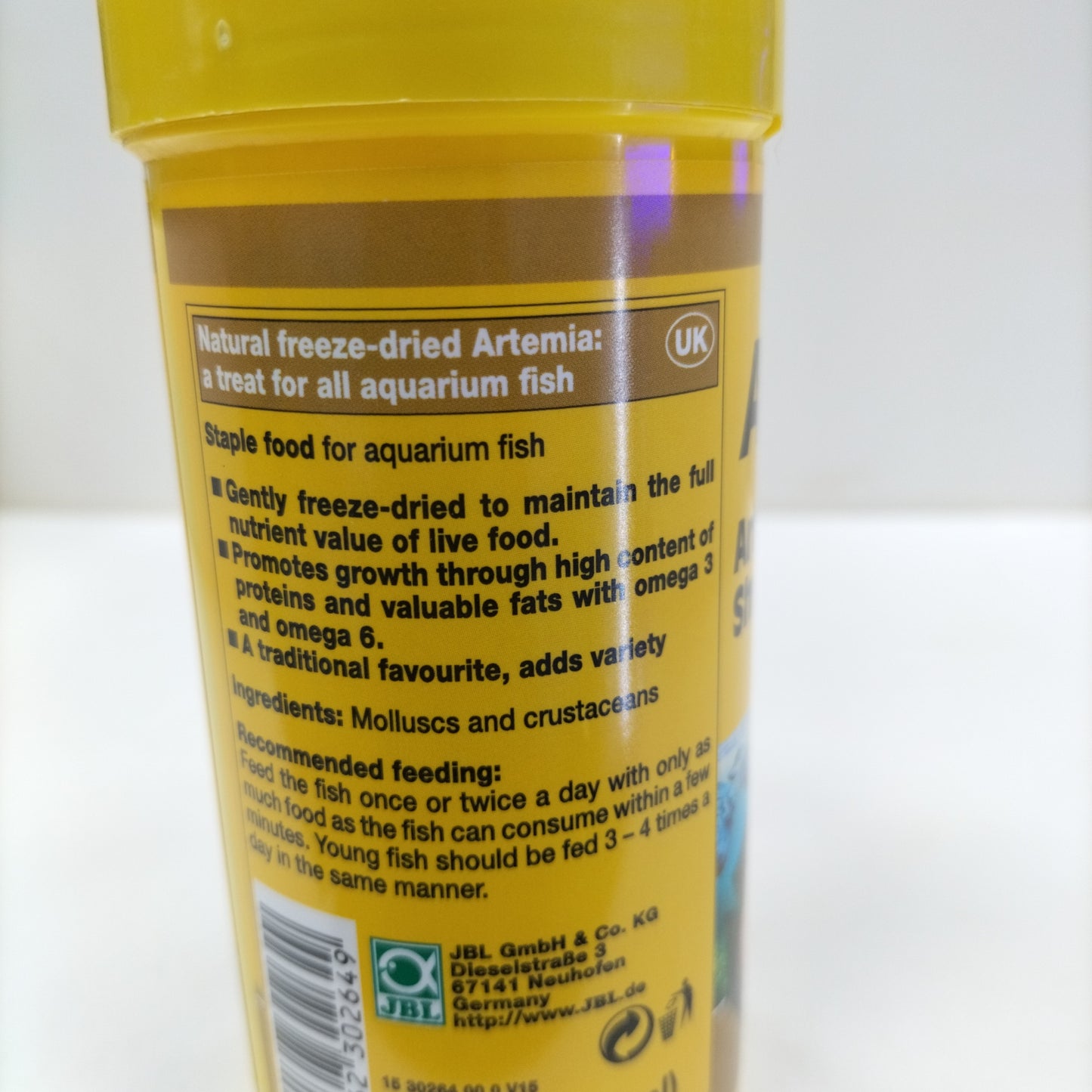 جي بي ال نوفو أرتيميو طعام الأسماك 250 مل