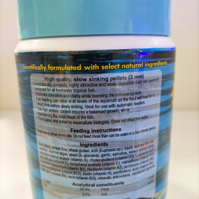 تركيبة مجتمع تغذية المحيط، حبيبات طعام الأسماك