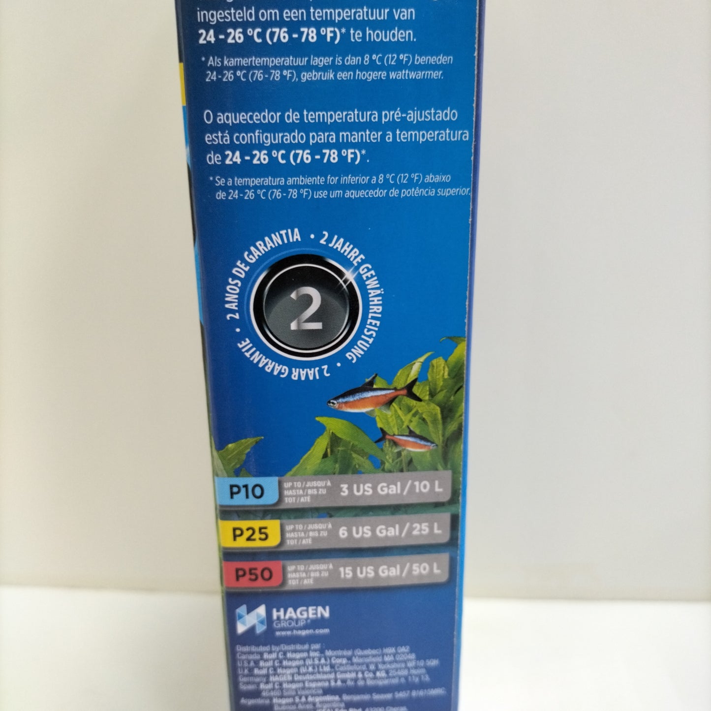 FLUVAL SHATTER PROOF AQUARIUM HEATER 25W