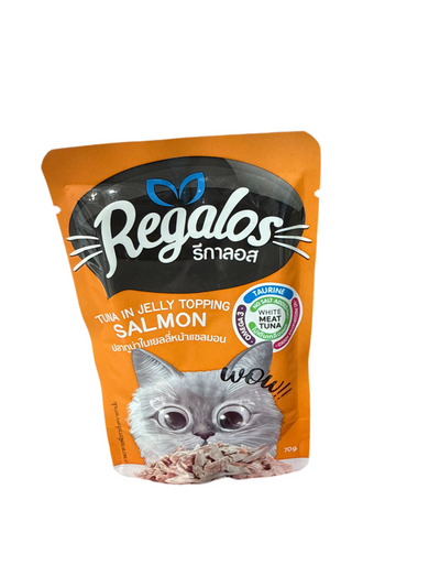 Regalos Tuna In Jelly Topping Salmon 70g