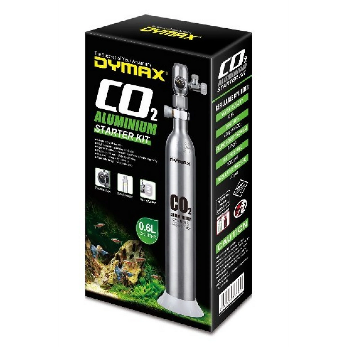 Dymax CO2 Aluminum Starter Kit 0.6 L