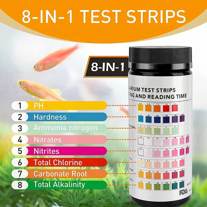 Hygger 8 in 1 Aquarium Water Test kit
