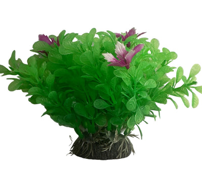 Artificial Aquarium Plant with Flower
