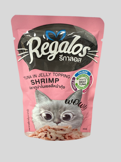 Regalos Tuna In Jelly Topping Shrimp 70g