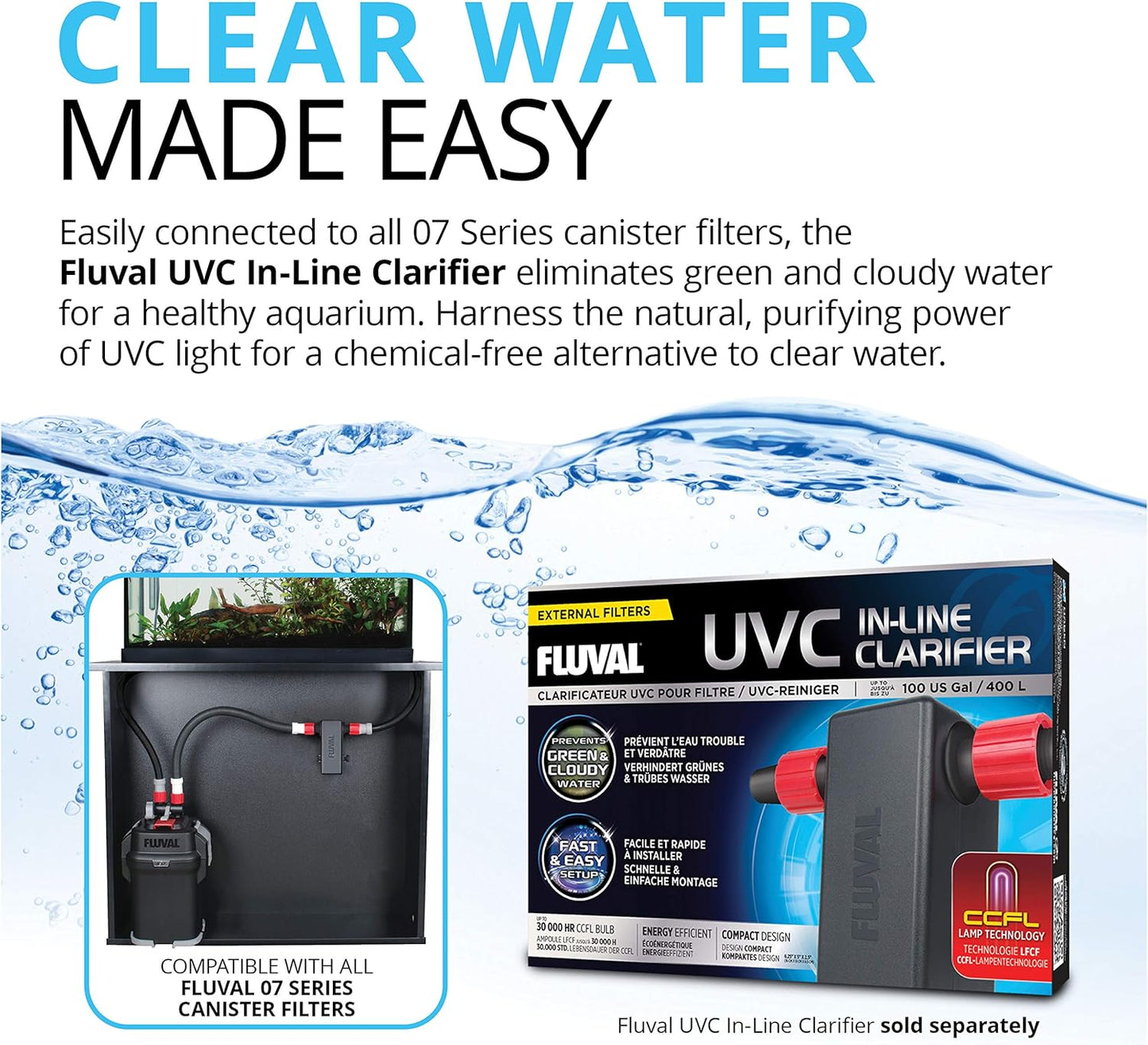 207 Performance Canister Filter, up to 45 US Gal (220 L)