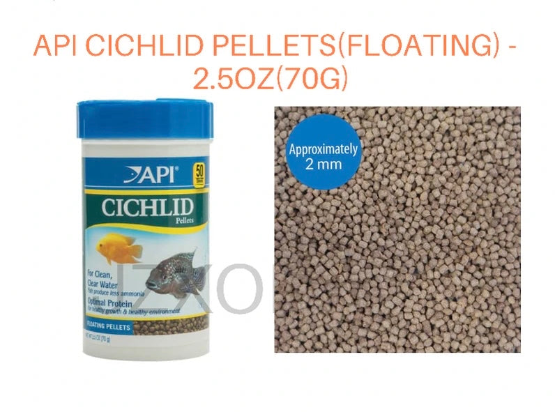 حبيبات API CICHLID 70 جرام 2.5 أونصة