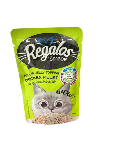 Regalos Tuna in Jelly Topping Chicken Fillet 70g