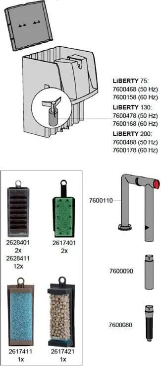 EHEIM معلق على حرية التصفية