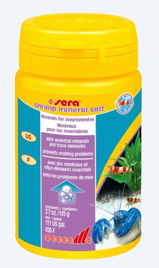 Sera Shrimp Mineral Salt 105G