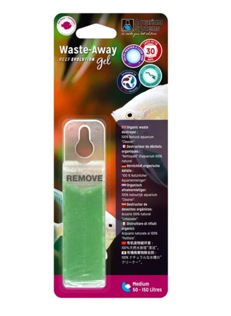 Waste-Away Gel FRESHWATER Single Pack - Medium (50-150L