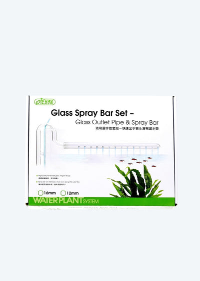 ISTA GLASS BAR SET - أنبوب مخرج زجاجي وقضيب رذاذ