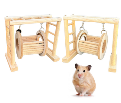 Small Animal Rocking-Barrel Toy