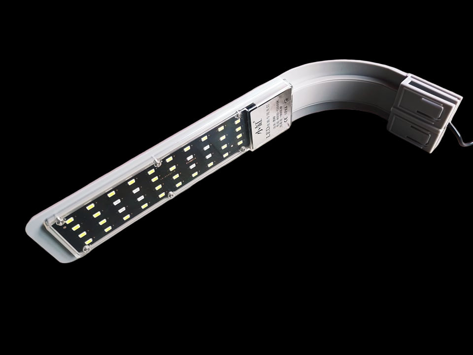 Roxin X5-Plus 8W 40 Light Planted Aquarium Clip Lamp