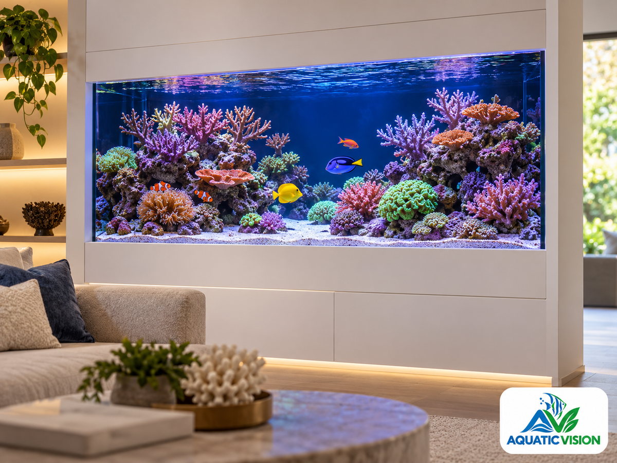 Aquatic Vision custom aquarium design inspiration