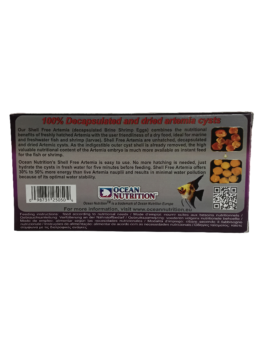 OCEAN NUTRITION SHELL FREE ARTEMIA
