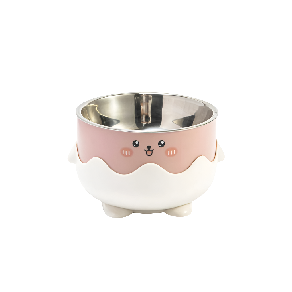 Pet Single With Steel Bowls