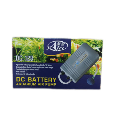 ATEC DC BATTERY AQUARIUM AIR PUMP DC-128