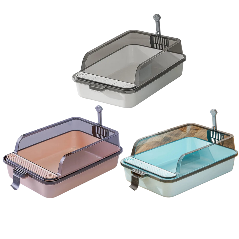 Open Cat Litter Tray