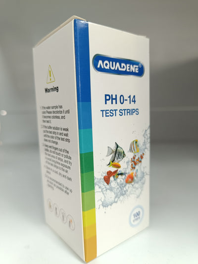 AQUADENE PH 0-14 TEST STRIPS