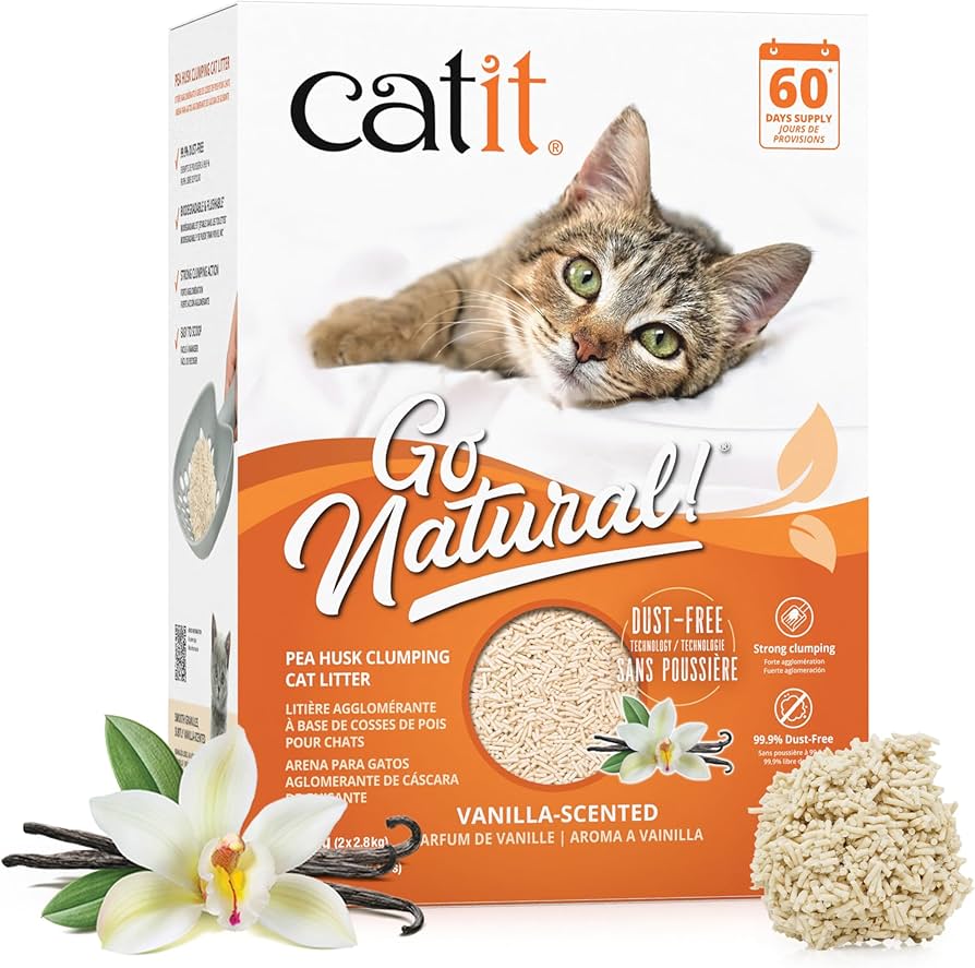 Catit Go Natural! Pea Litter, Scented