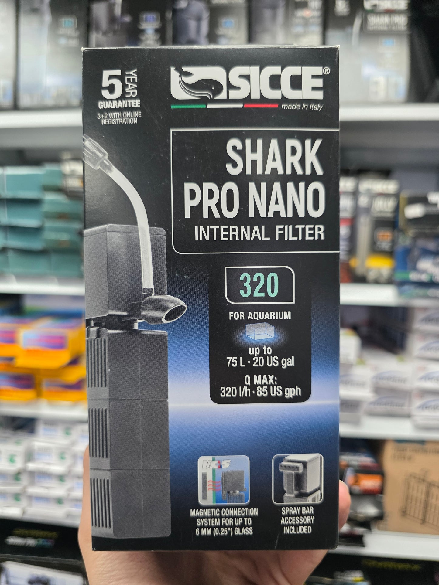 SICCE SHARK PRO INTERNAL FILTERS