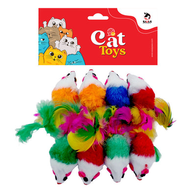 Cat Mice Toy 8Pcs