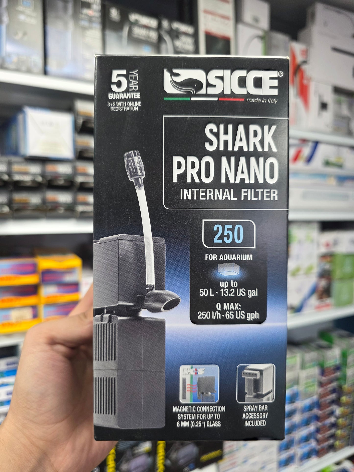 SICCE SHARK PRO INTERNAL FILTERS