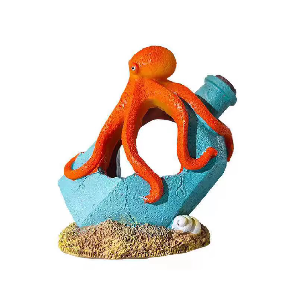 Octopus Drift Bottle Aqurium Decoration