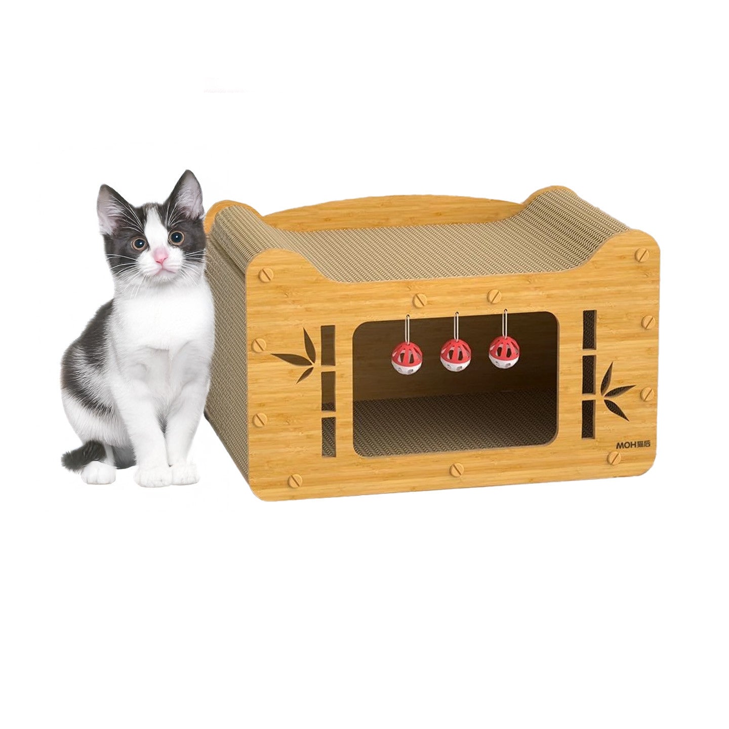Saas Cat Scratching Board House 55*27*30CM
