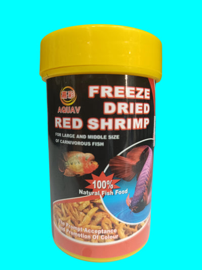AQUA FREEZE DRIED RED SHRIMP 100ML