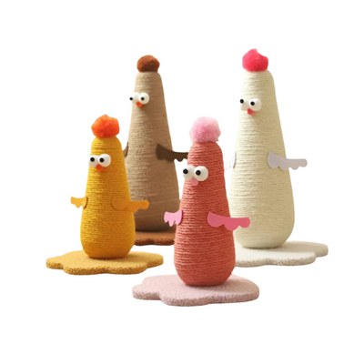 Sisal Hemp Cats Scratching Board Toy ( L-30*47)