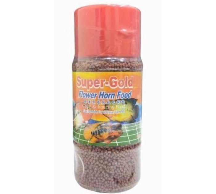 SUPER-GOLD FLOWER HORN FOOD 100G