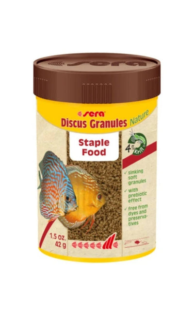 حبيبات سيرا ديسكس غذاء للأسماك الأساسية