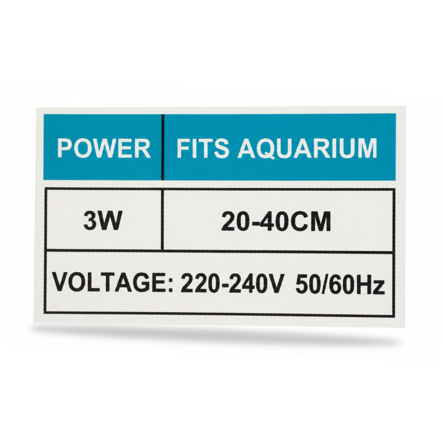 LED Clip Light For Small Fish Tanks 3w-(20-40 CM Aquarium) 3 Color