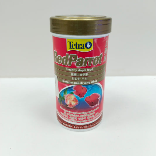 TETRA RED PARROT FISH FOOD 250ML
