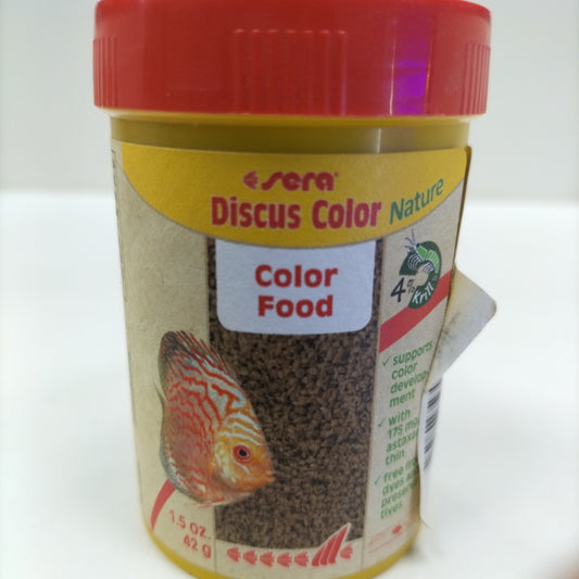 SERA DISCUS COLOR FISH FOOD 100ML