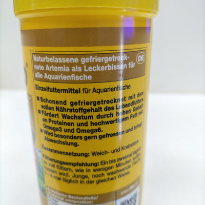 جي بي ال نوفو أرتيميو طعام الأسماك 250 مل