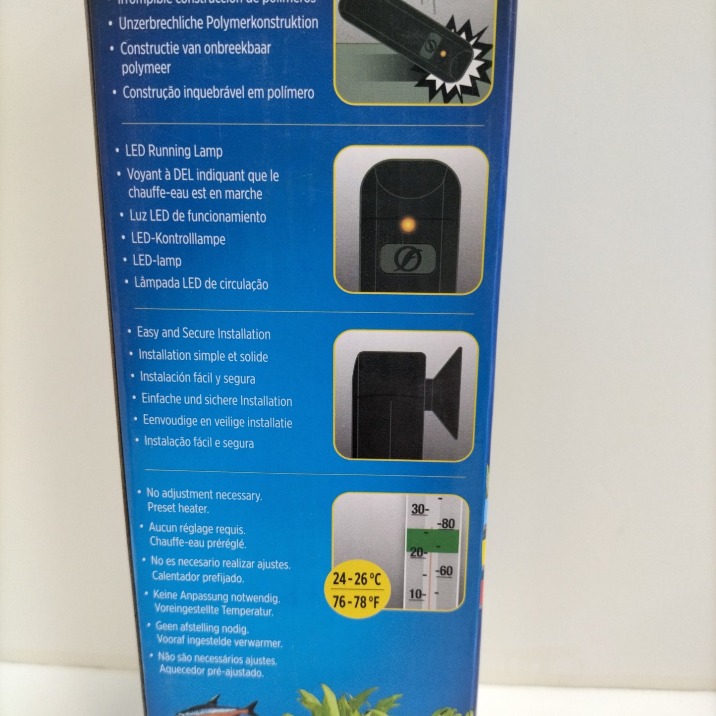 FLUVAL SHATTER PROOF AQUARIUM HEATER 25W
