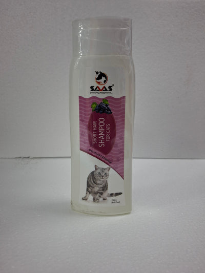 SAAS SHORT HAIR SHAMPOO FOR CAT 250ML