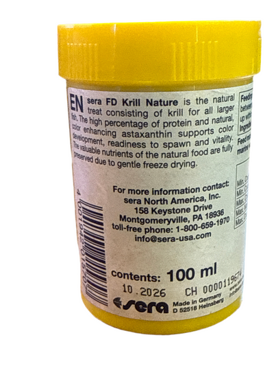 SERA FD Krill Freeze Dried Treats 15g