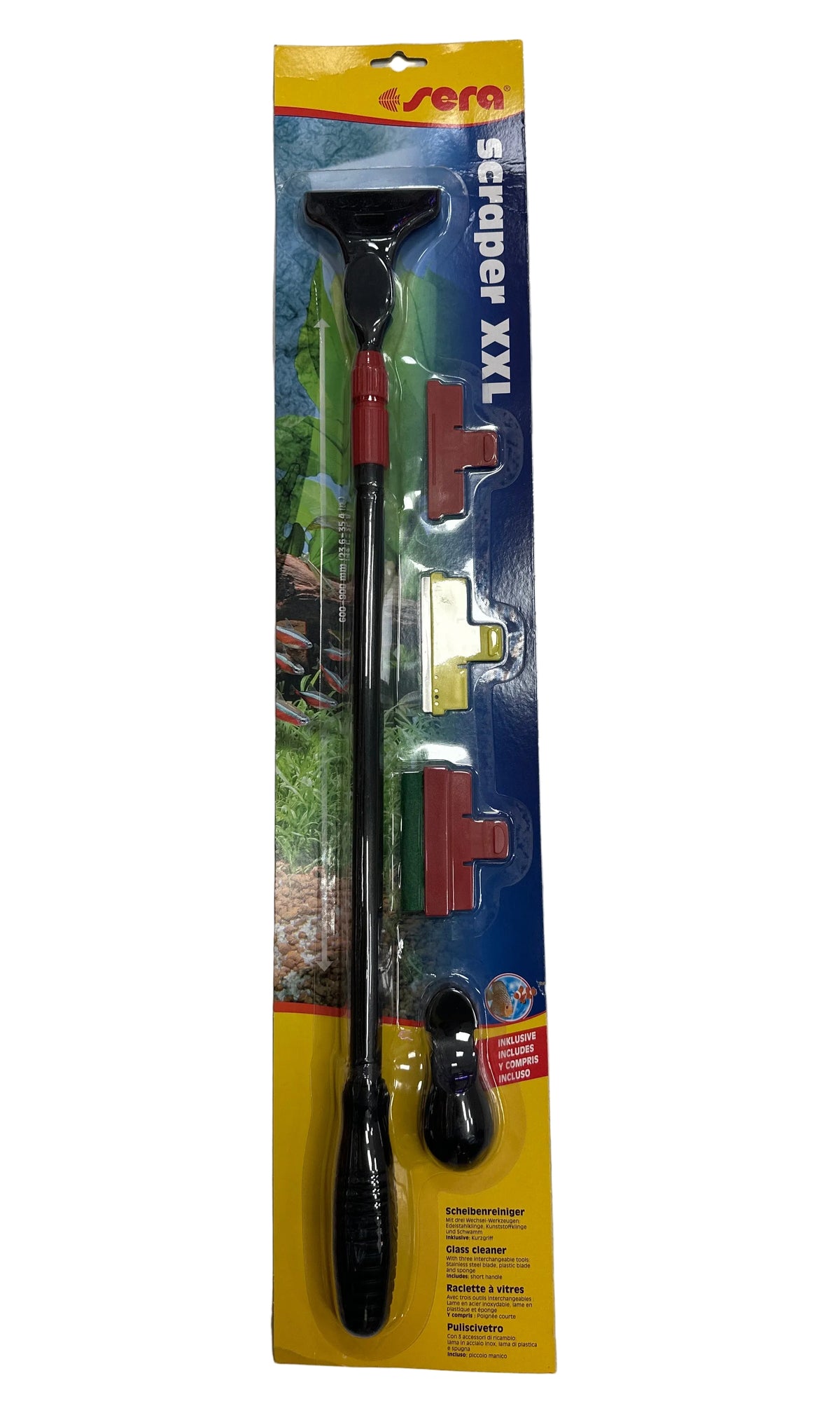 Sera Scraper XXL – Aquarium Glass Cleaner