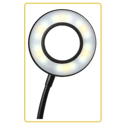 LED Aquarium Light 360 Degree Nano Fish Tank Light with Bamboo Board