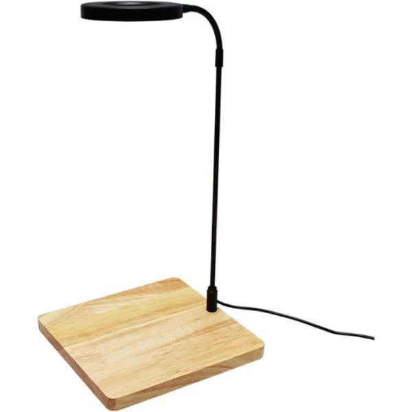 LED Aquarium Light 360 Degree Nano Fish Tank Light with Bamboo Board