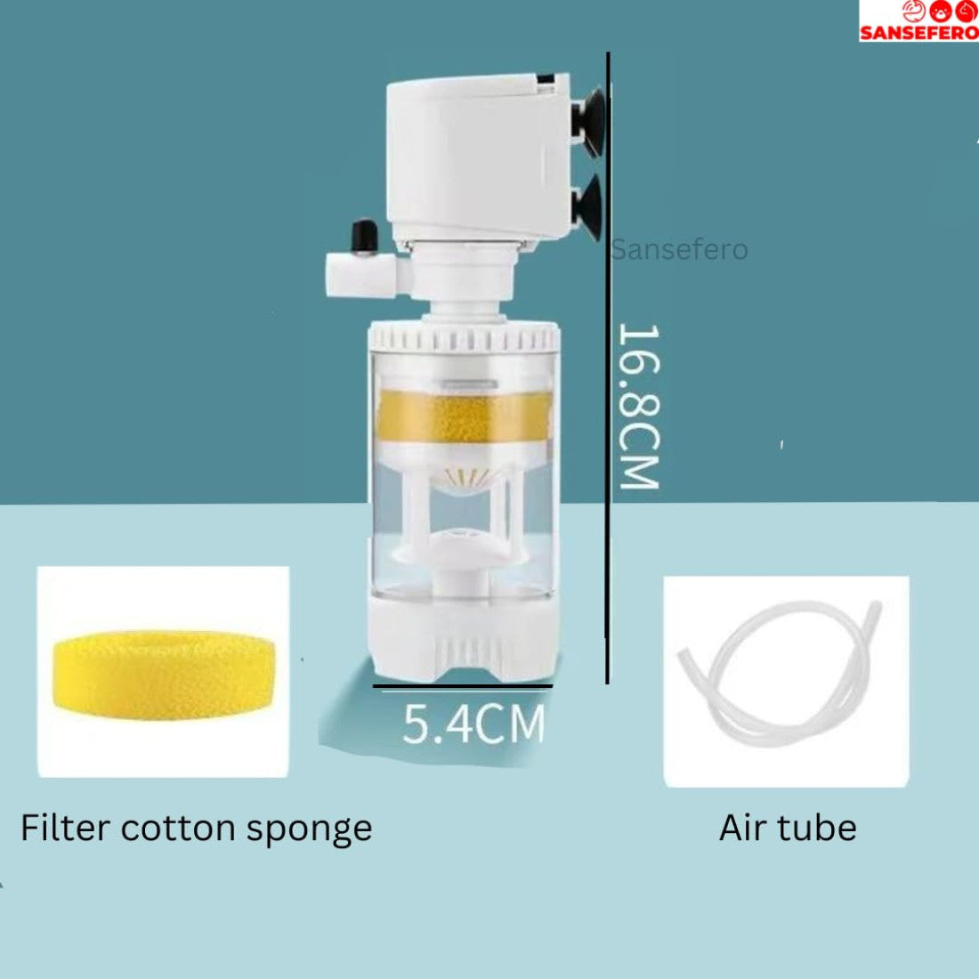Aquarium Internal Liquid Filter for Fish Tank (JY-1800F)
