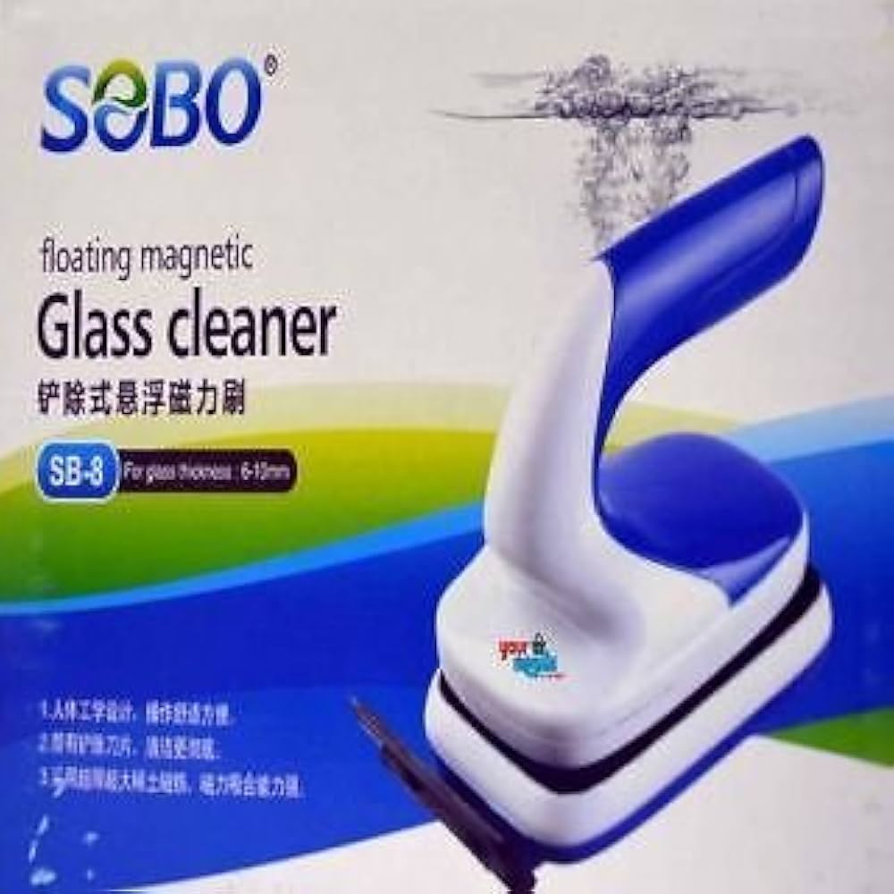 SOBO FLOATING MAGNETIC GLASS CLEANER SB-8