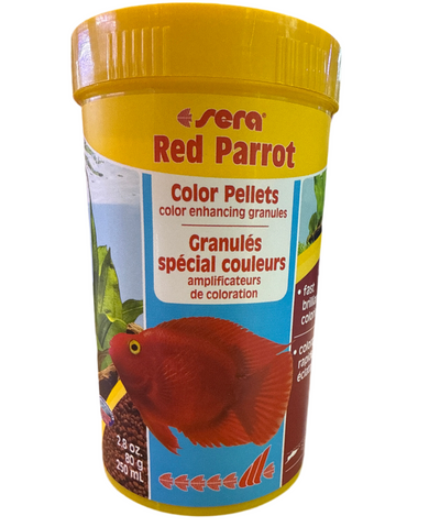SERA Red Parrot Granules 250ml