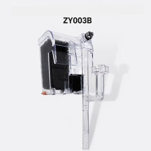 Hanging Filter 3.5W Glass ZY-003B – 250L/H Black