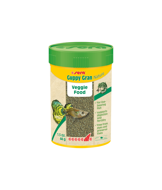 SERA GUPPY GRAN VEGGIE FOOD 100ML