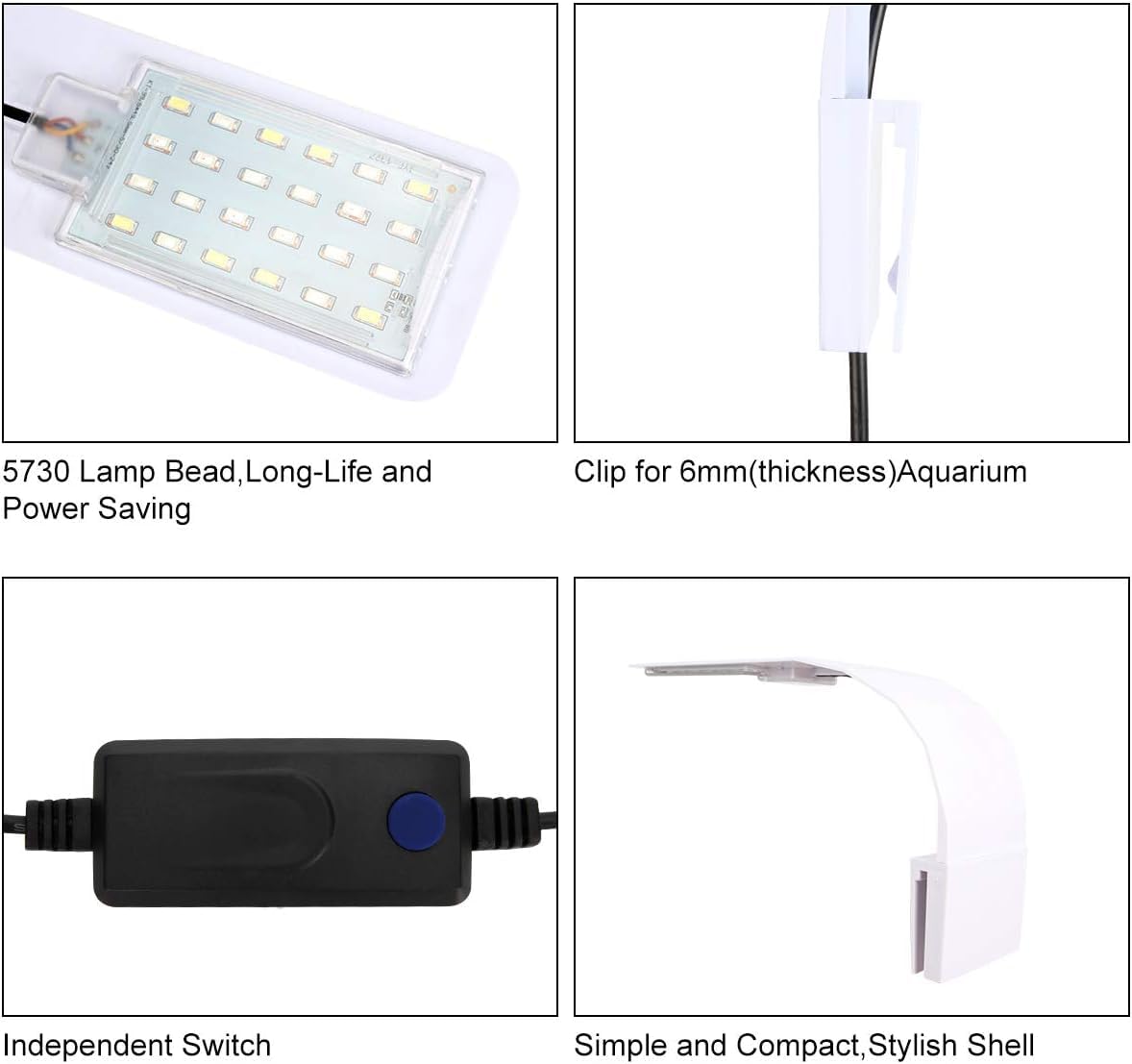 AQUASPEED CLIP LAMP LED M-280